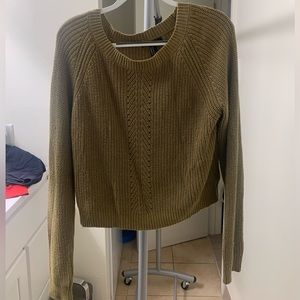 Forever21 | Green Olive Knitted Sweater | Size: M